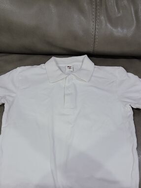 Classic Kids White Polo Shirt
